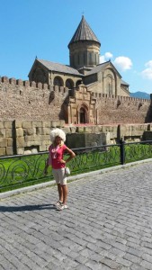 Mtskheta Jvari klosteris Gruzijā