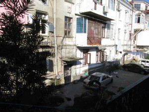 Batumi viesnīcas pagalms
